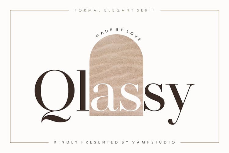 Qlassy Font