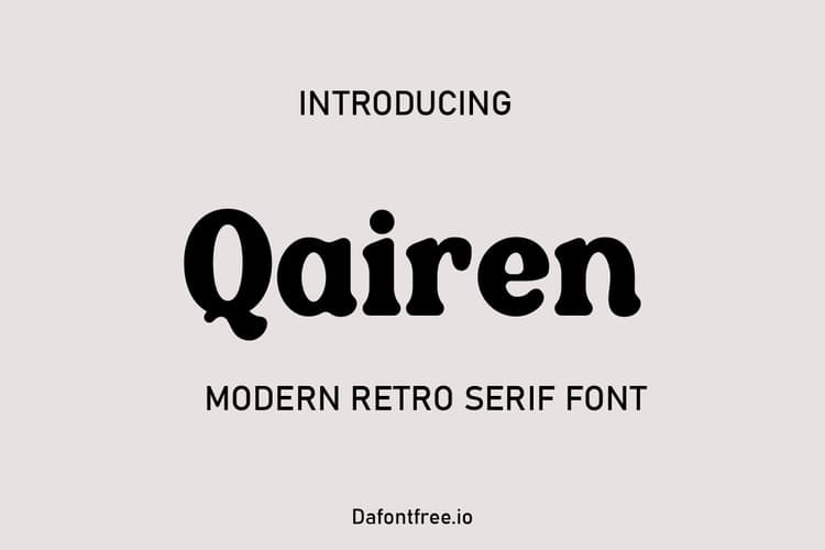 Qairen Font