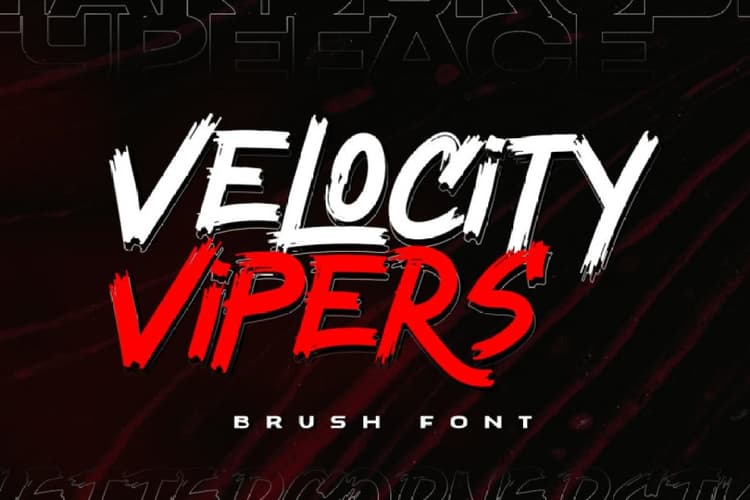 Velocity Vipers Font