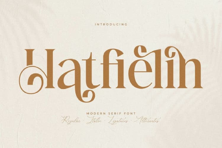 Hatfielin Font