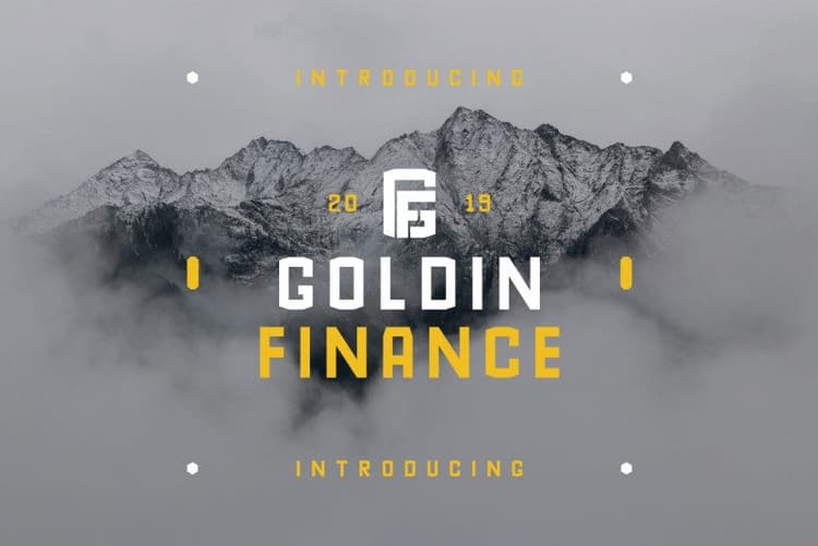 GoldinFinance Typeface