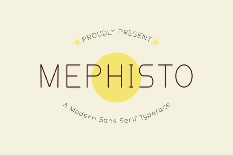 Mephisto Font