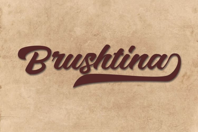 Brushtina Font