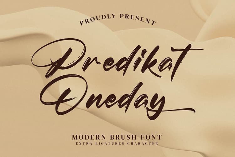 Predikat Oneday Font