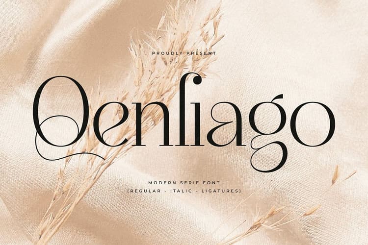 Qenliago Font