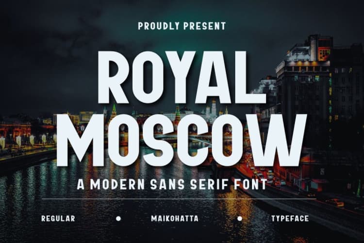 Royal Moscow Font