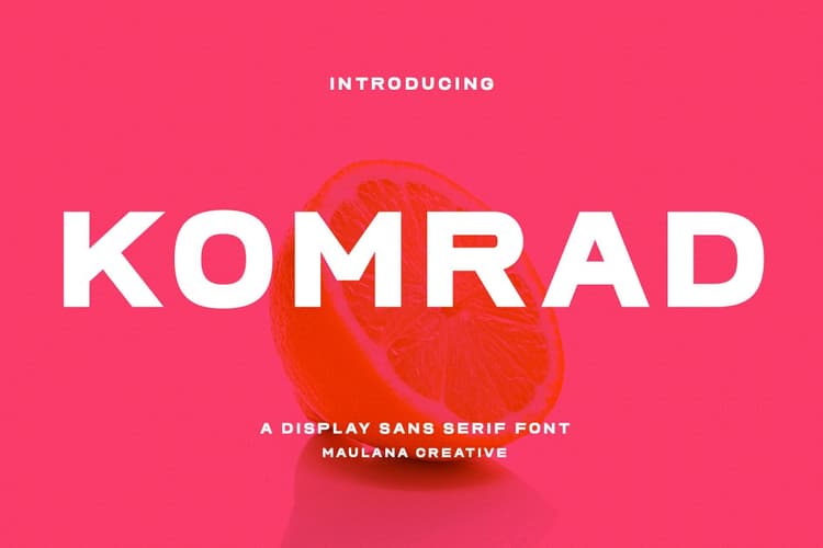 Komrad Font