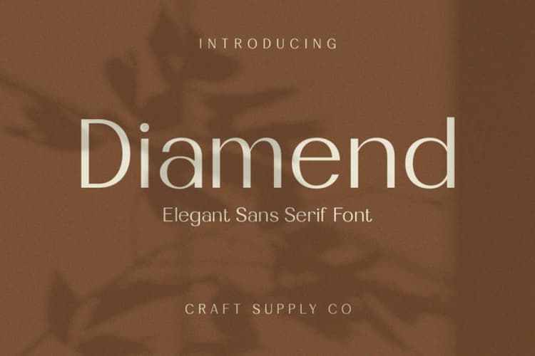 Diamend Font