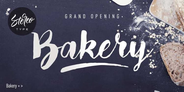 Bakery Font Free