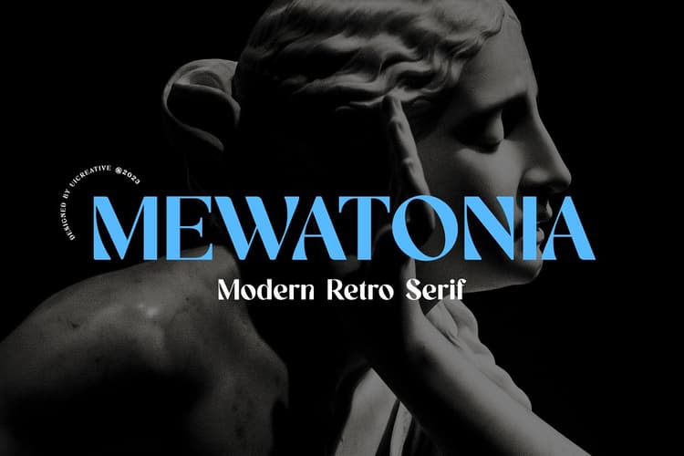 Mewatonia Font