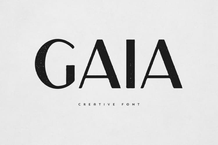 Gaia Sans Font
