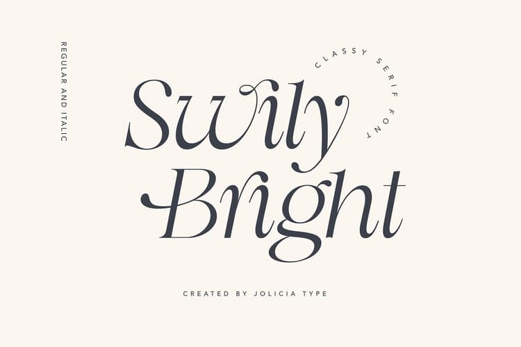 Swily Bright Font