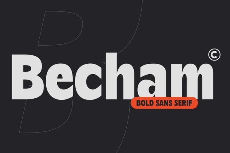 Becham Font