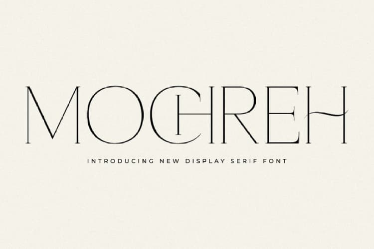 Mochreh Font