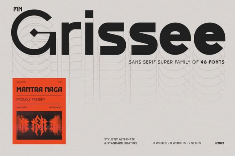 MN Grissee Font