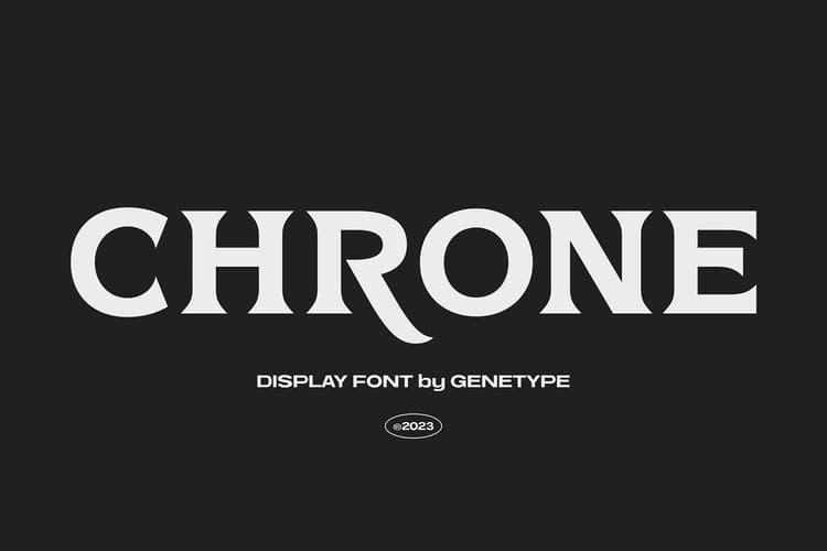 Chrone Font