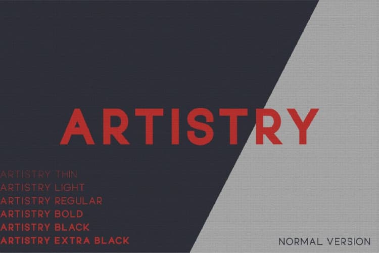 Artistry Font