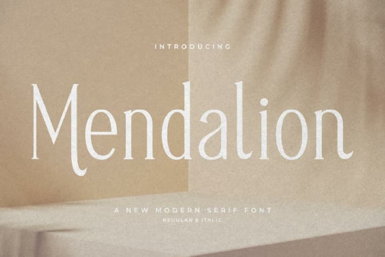 Mendalion Font
