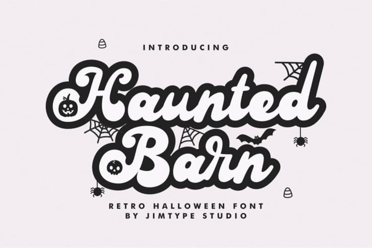 Haunted Barn Font