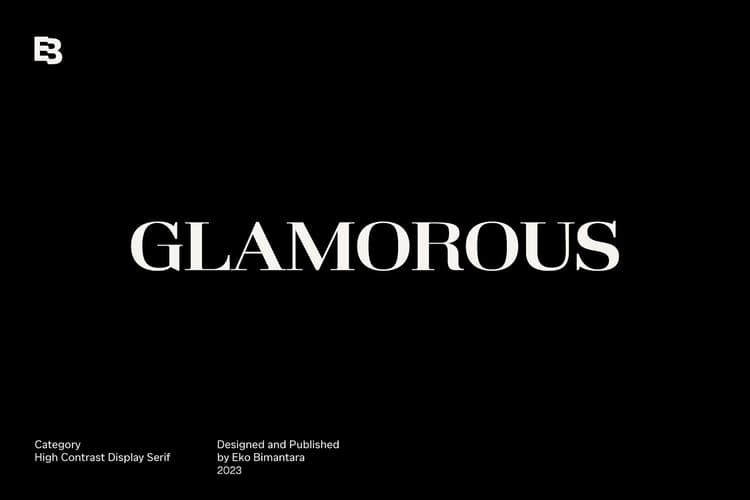 Glamorous Font