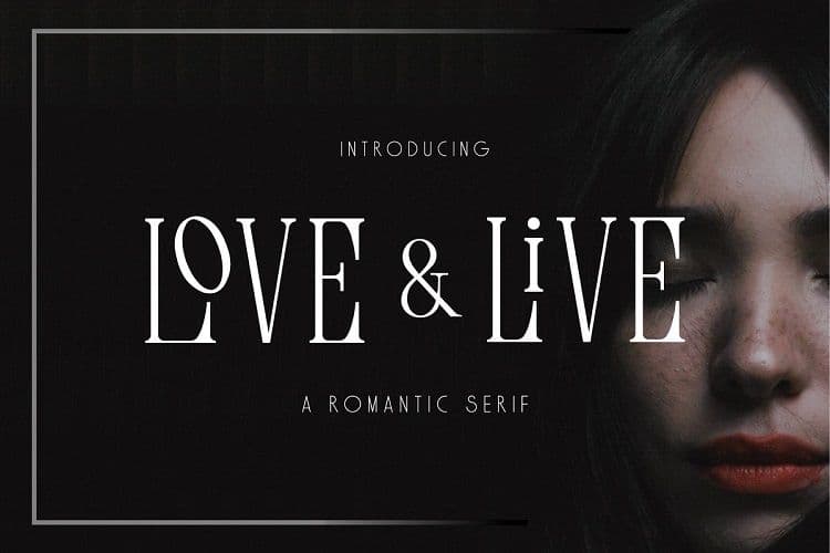 Love & Live Typeface
