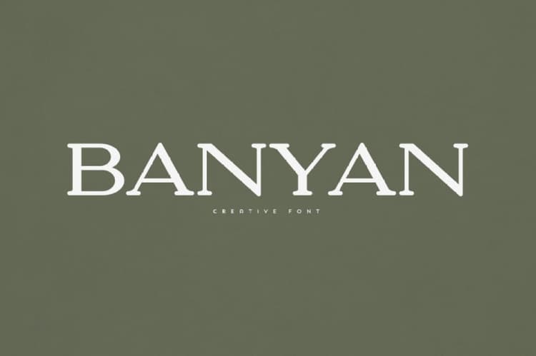 Banyan Font