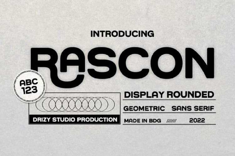 Rascon Font