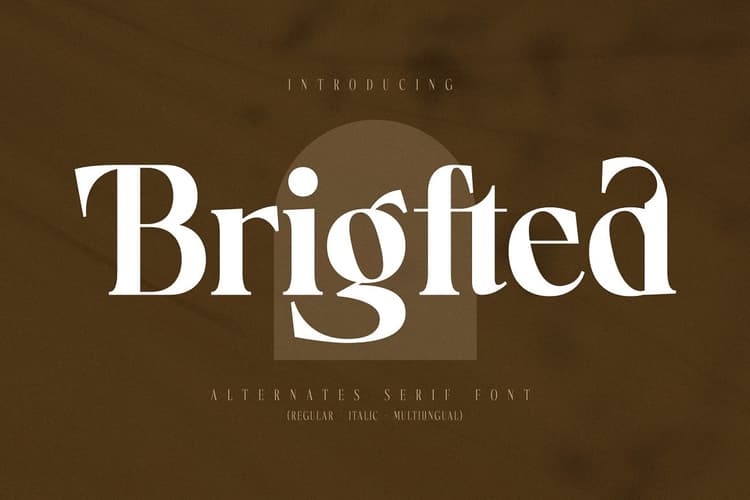 Brigfted Font