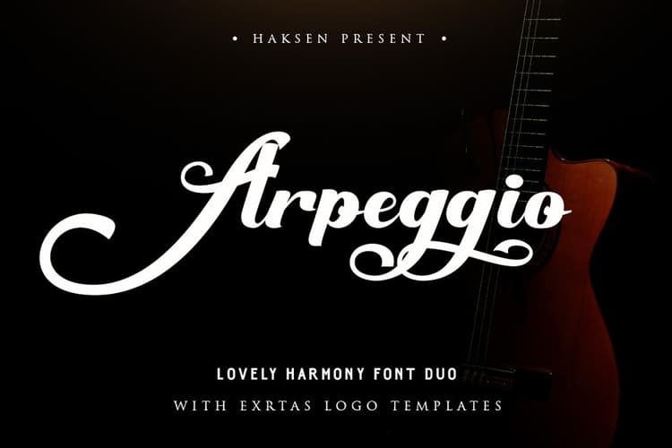 Arpeggio Font Duo