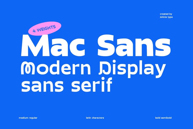 Mac Sans Font
