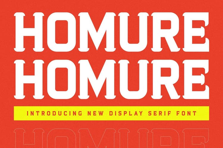 Homure Font