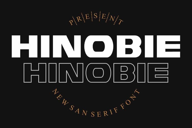 Hinobie Font