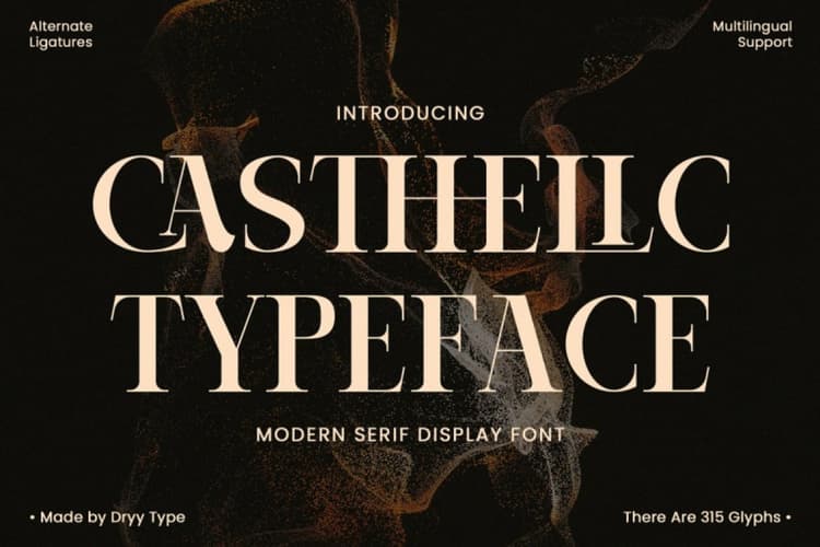 Casthelic Font