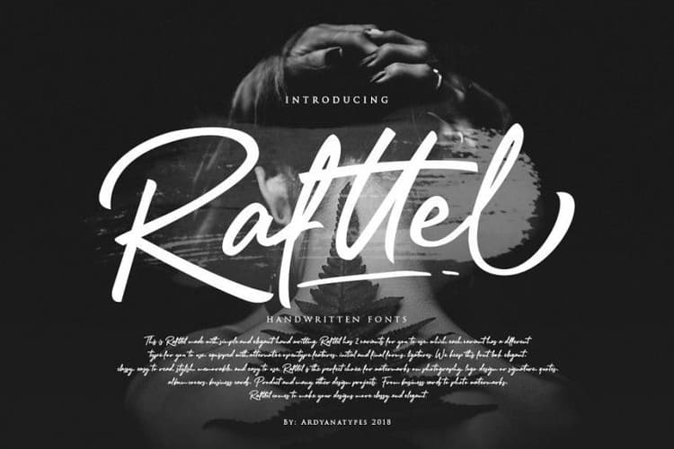 Rafftel Script Font