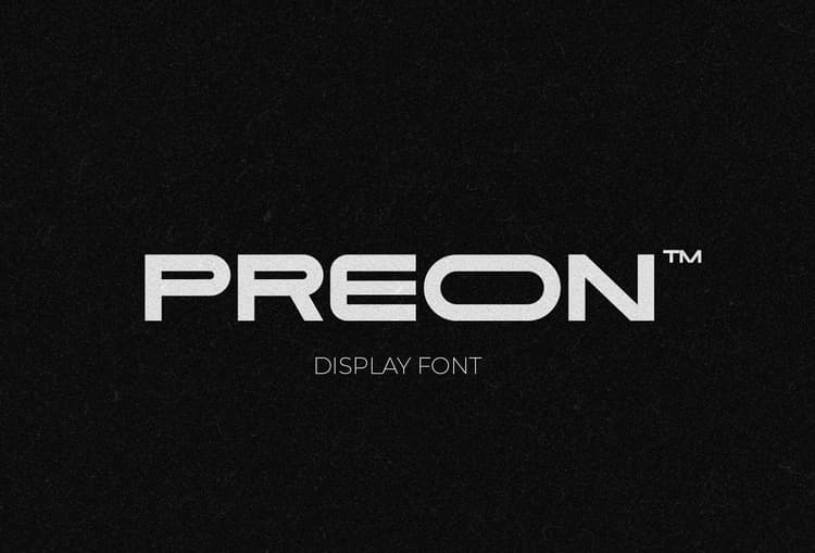 Preon Font