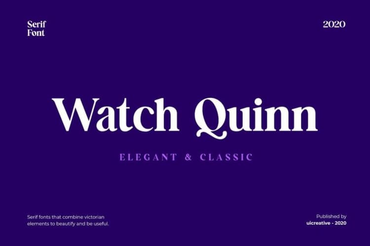 Watch Quinn Font