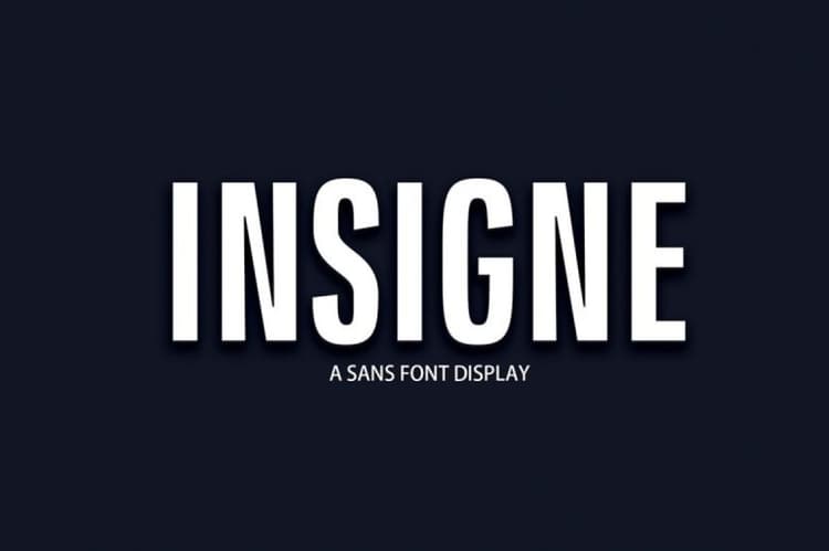 Insigne Font