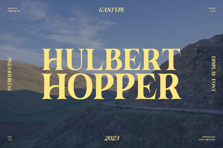 Hulbert Hopper Font