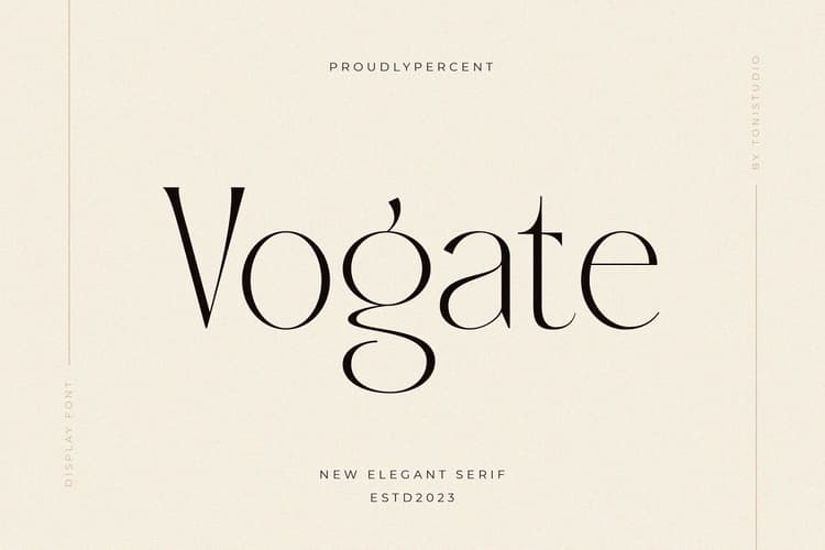 Vogate Font