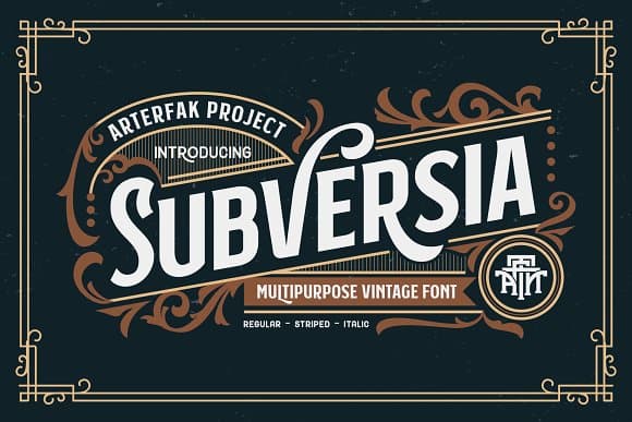Subversia Typeface