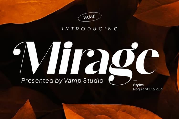 Mirage Font