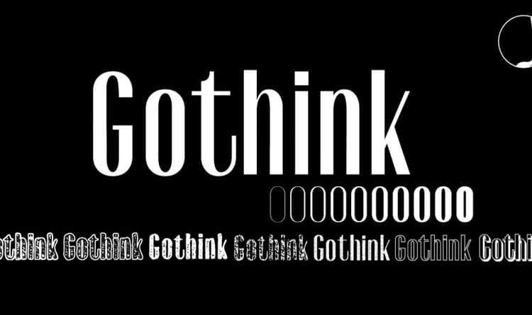 Gothink Font Family