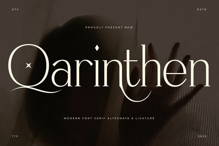 Qarinthen Font