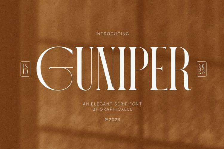 Guniper Font