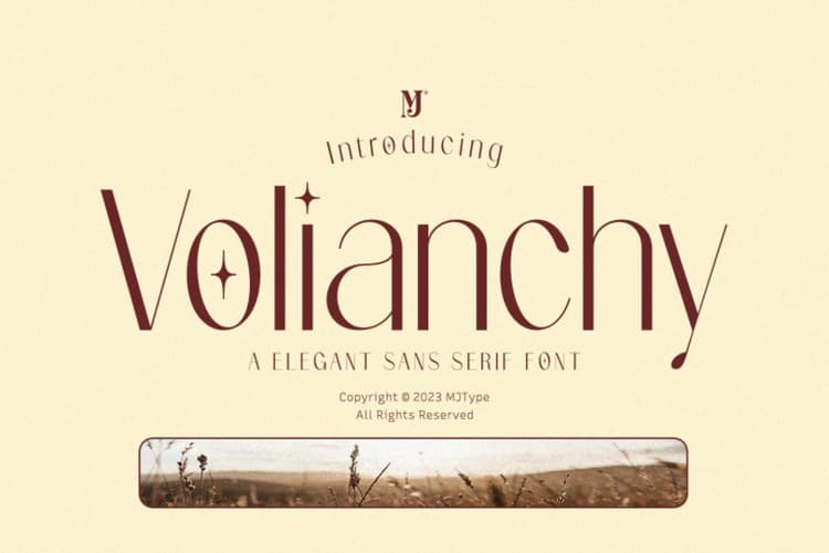 Volianchy Font