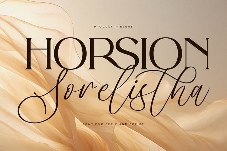 Horsion Sorelistha Font
