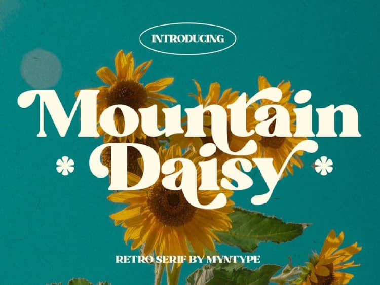 Mountain Daisy Font