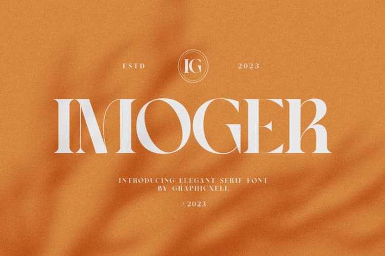 Imoger Font