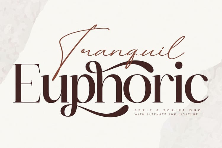 Tranquil Euphoric Font