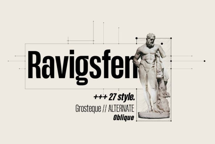 ZT Ravigsfen Font